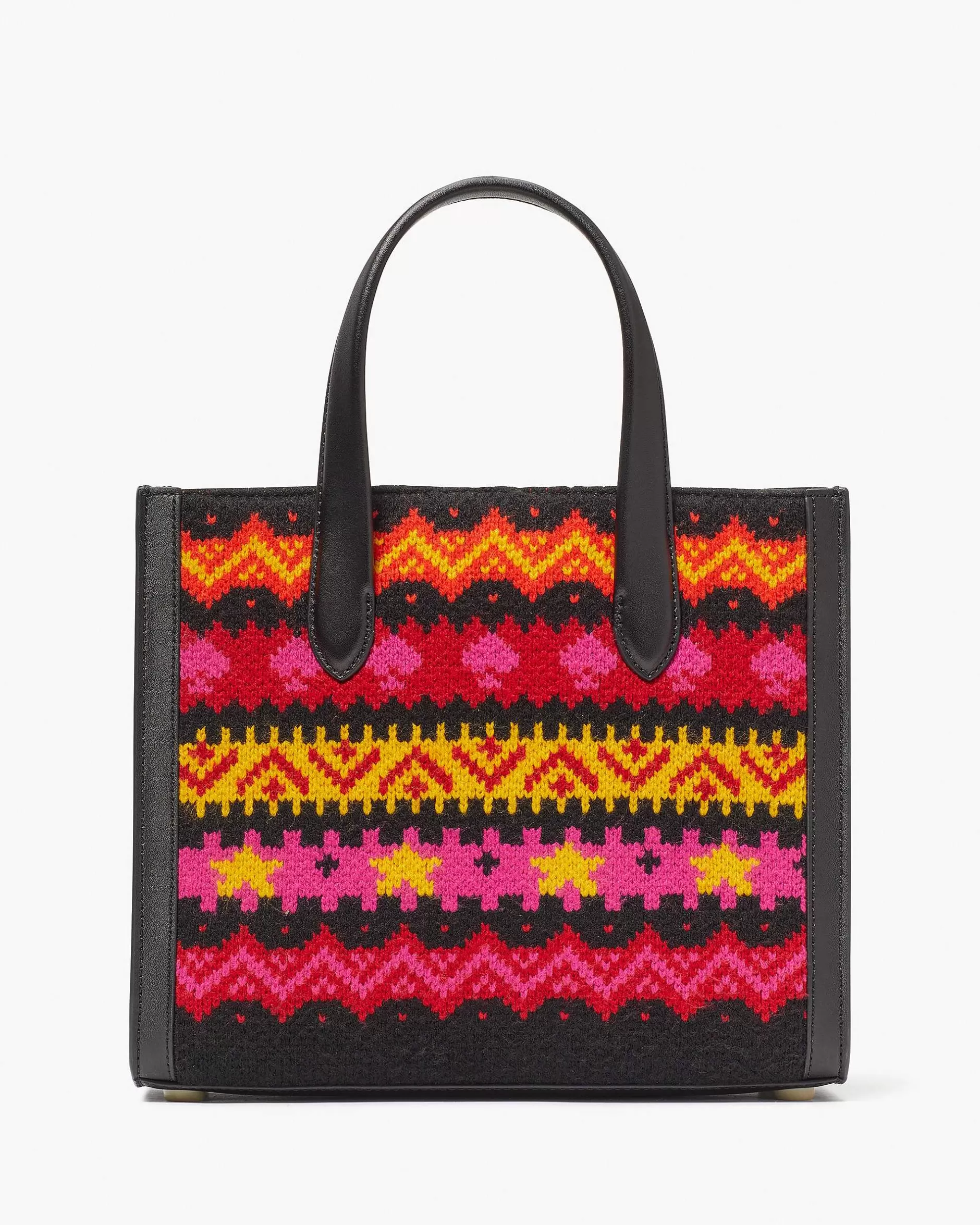 Manhattan Carnival Fair Isle Sweater Knit Small Tote^Kate Spade Outlet