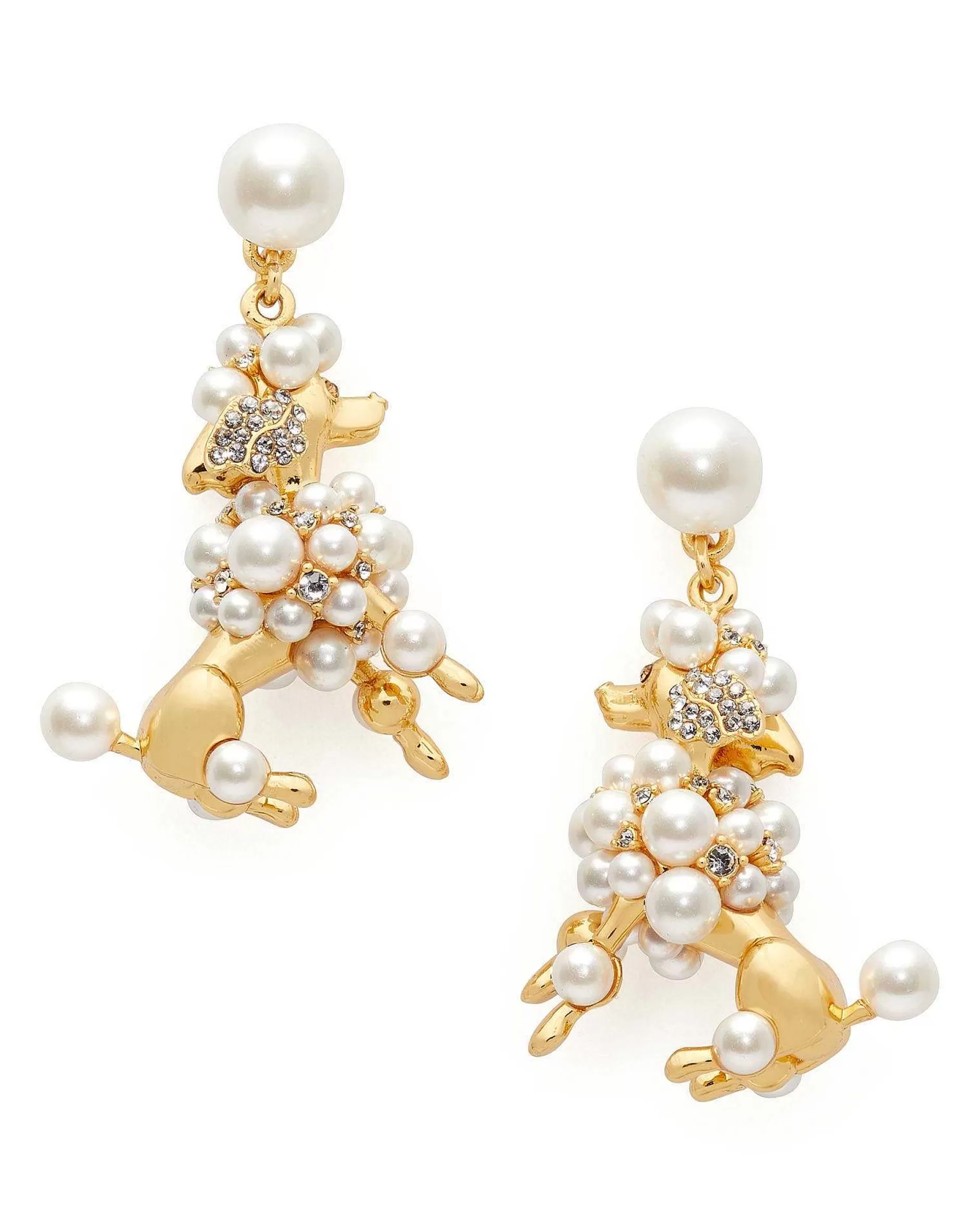 Poodles & Poms Statement Drop Earrings^Kate Spade Store