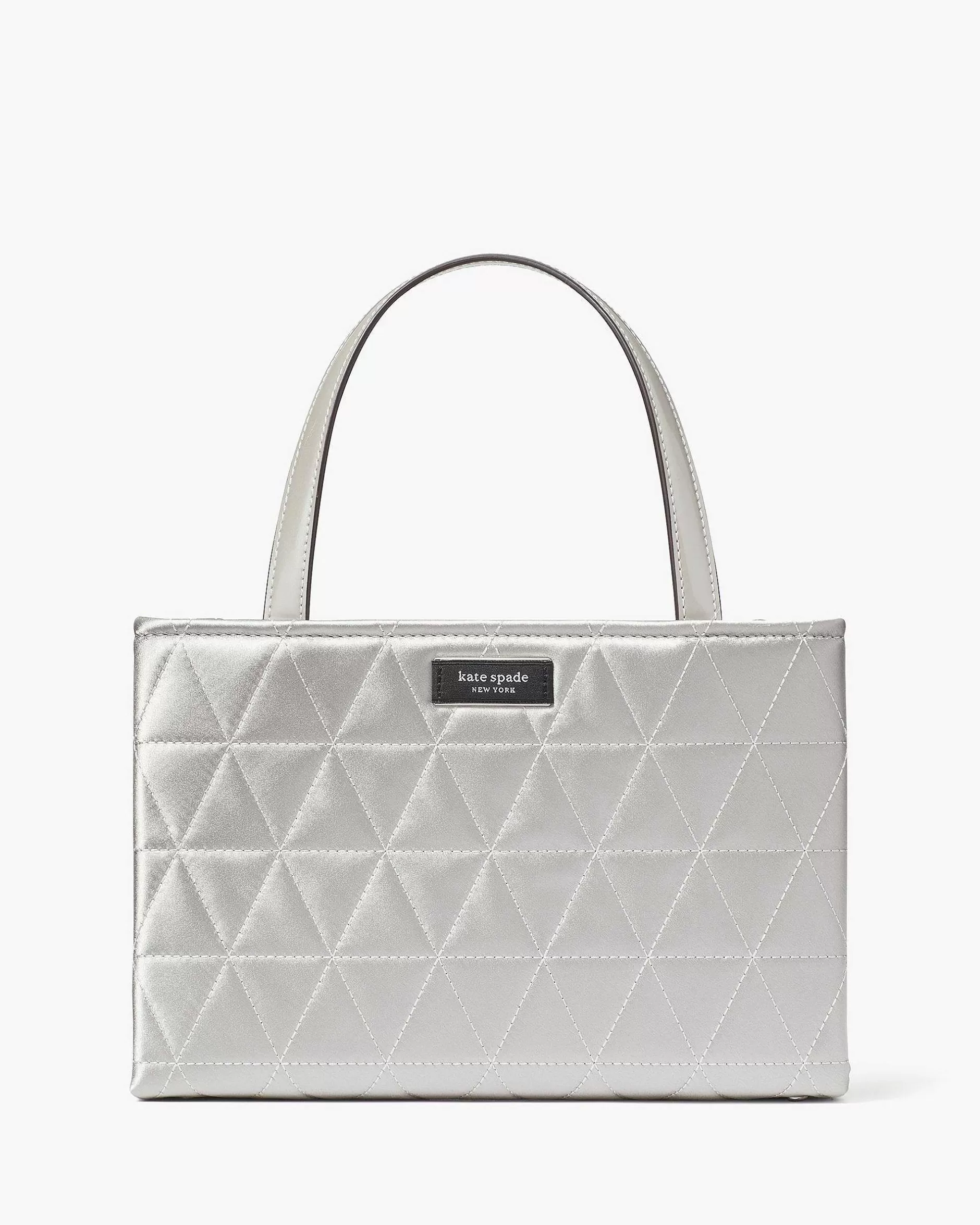 Sam Icon Quilted Satin Small Tote^Kate Spade Sale